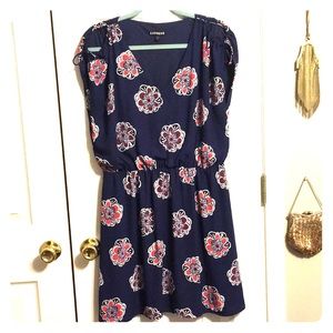 Floral peek-a-boo dress